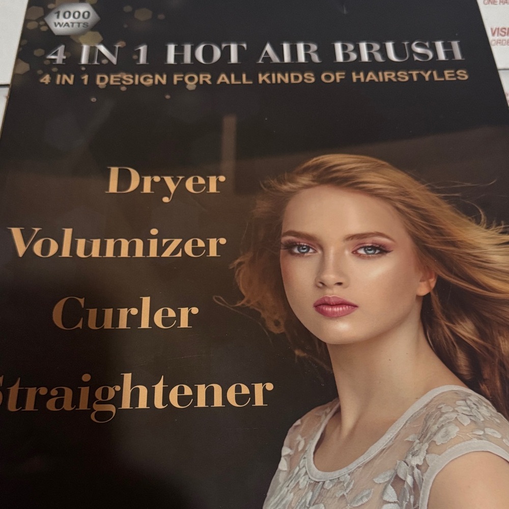 4-in-1 Hot Air Brush - Black